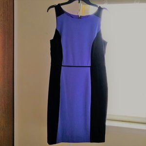 Liz Claiborne Violet Sleeveless Sheath Dress. NWT